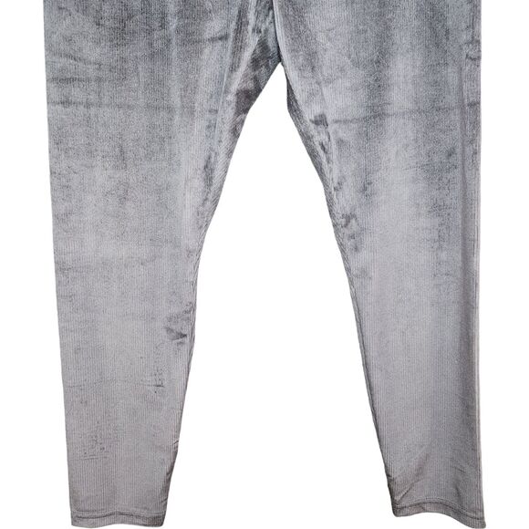 Women with Control Regular No Side Seam Corduroy Legging Black Ankle Small NWT - Picture 6 of 14